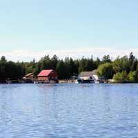 Detroit Harbor on Washington Island, Wisconsin