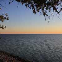 Lake at Dusk on Washington Island, Wisconsin