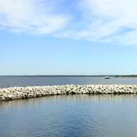 Lake at Northport on Washington Island, Wisconsin