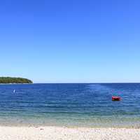 Opening of Bay on Washington Island, Wisconsin