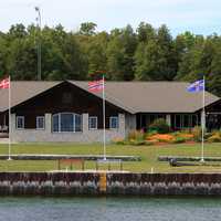 Visitors Center on Washington Island, Wisconsin