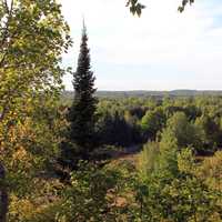 From the top of the dune at Whitefish Dunes State Park, Wisconsin