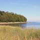 Lake bay at Whitefish Dunes State Park, Wisconsin