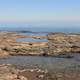 Lake, rocks, and tide pools at Whitefish Dunes State Park, Wisconsin