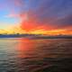 Colors over the water at Whitefish Dunes State Park, Wisconsin