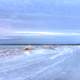 Icy shore at Whitefish Dunes State Park, Wisconsin