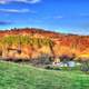 Farmhouse and Hills at Wildcat Mountain State Park, Wisconsin