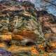 Another face of the rock at Wildcat Mountain State Park, Wisconsin