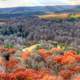 Kickapoo River and Valley at Wildcat Mountain State Park, Wisconsin