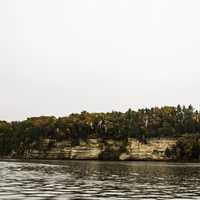 Autumn Trees on the banks of the Wisconsin River