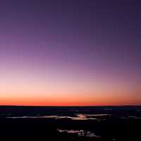 Purple Skies at Wyalusing State Park, Wisconsin