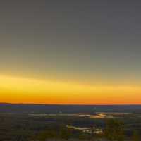 The Skies of Dusk at Wyalusing State Park, Wisconsin