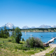 Mountains in the Distance across Jackson Lake