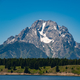 The Grand Teton across the lake landscape