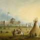 Fort Laramie as it looked prior to 1840 in Torrington, Wyoming