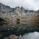 Landscape of the Wind River Range in Wyoming