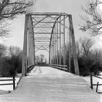 Pick Bridge over the North Platte River in Saratoga, Wyoming