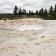 Artist Paint pots mud bubbling from the ground