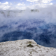 Blue boiling water of great Prismatic Spring