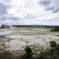 Geothermal Basin landscape