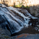 Gibbon Falls streams of water