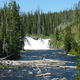 Lewis Falls in Yellowstone National Park, Wyoming