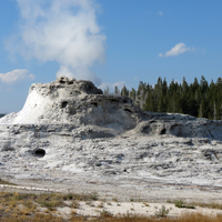 Thermal Features in Yellowstone National Park, Wyoming