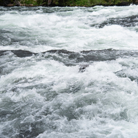 Whitewater of Yellowstone Lake