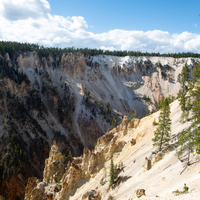 Yellowstone Canyon landscape