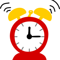 Alarm Clock Vector Graphic