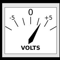 Analog Gauge Vector Clipart