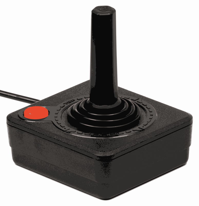 Atari 2600 Joystick Vector Clipart image - Free stock photo - Public ...