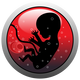 Baby in Womb Vector Clipart