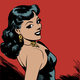 Bad Girl Vector Clipart