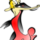 Ballroom Dancers Vector Clipart