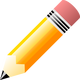 Big Pencil Vector Art