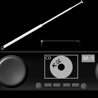 Boombox Vector Clipart