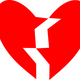 Broken Heart Vector Art