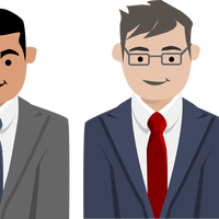 Business people characters Vector Clipart