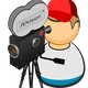 Camera Man Vector Clipart