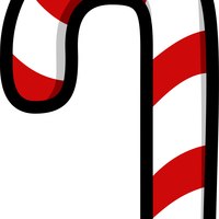 Candy Cane Vector Clipart