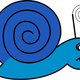 Cartoon Snail Vector Clipart