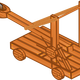 Catapult vector art