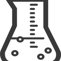 Chemistry Beaker Vector Clipart