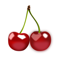 Cherries Vector Clipart