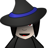 Chibi Witch Vector Clipart