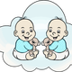 Cloud Babies Vector Files