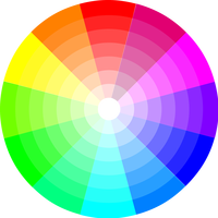 Color Wheel Vector Clipart