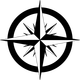 Compass Rose Vector Clipart