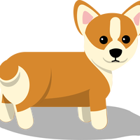 Corgi Dog Vector Clipart